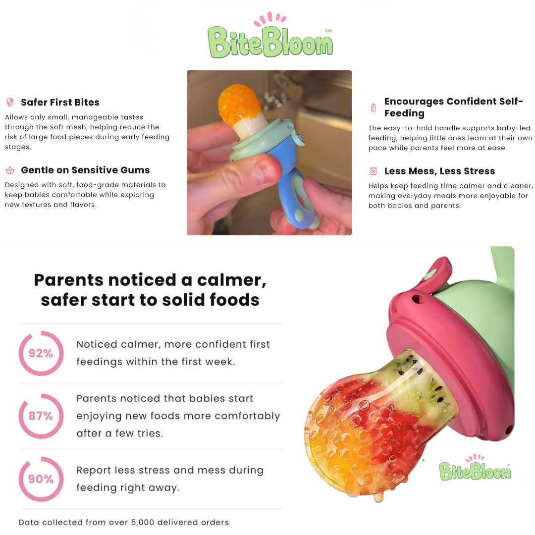 BiteBloom™——The Easier Way to Start Solids